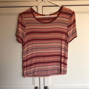 Striped tee shirt